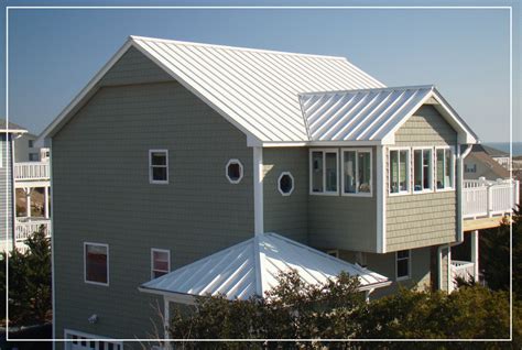 Metal Roof White House 